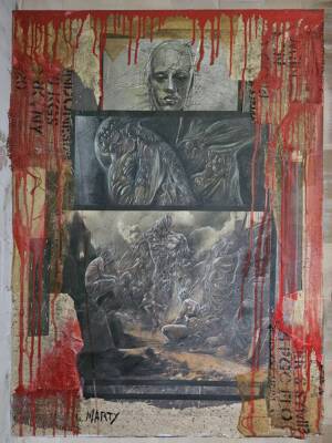 We were still human. by Marc Tremblay